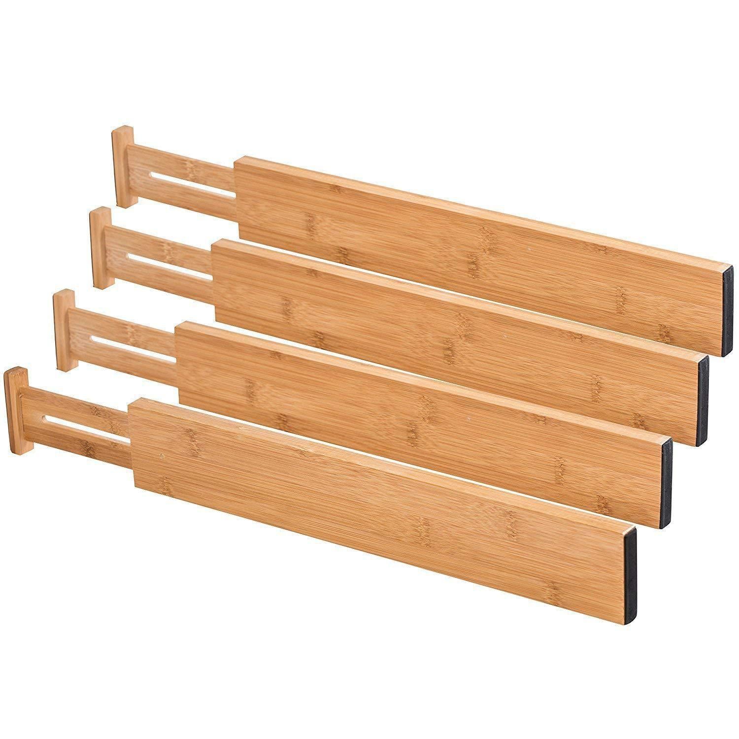 Adjustable Bamboo Drawer Divider