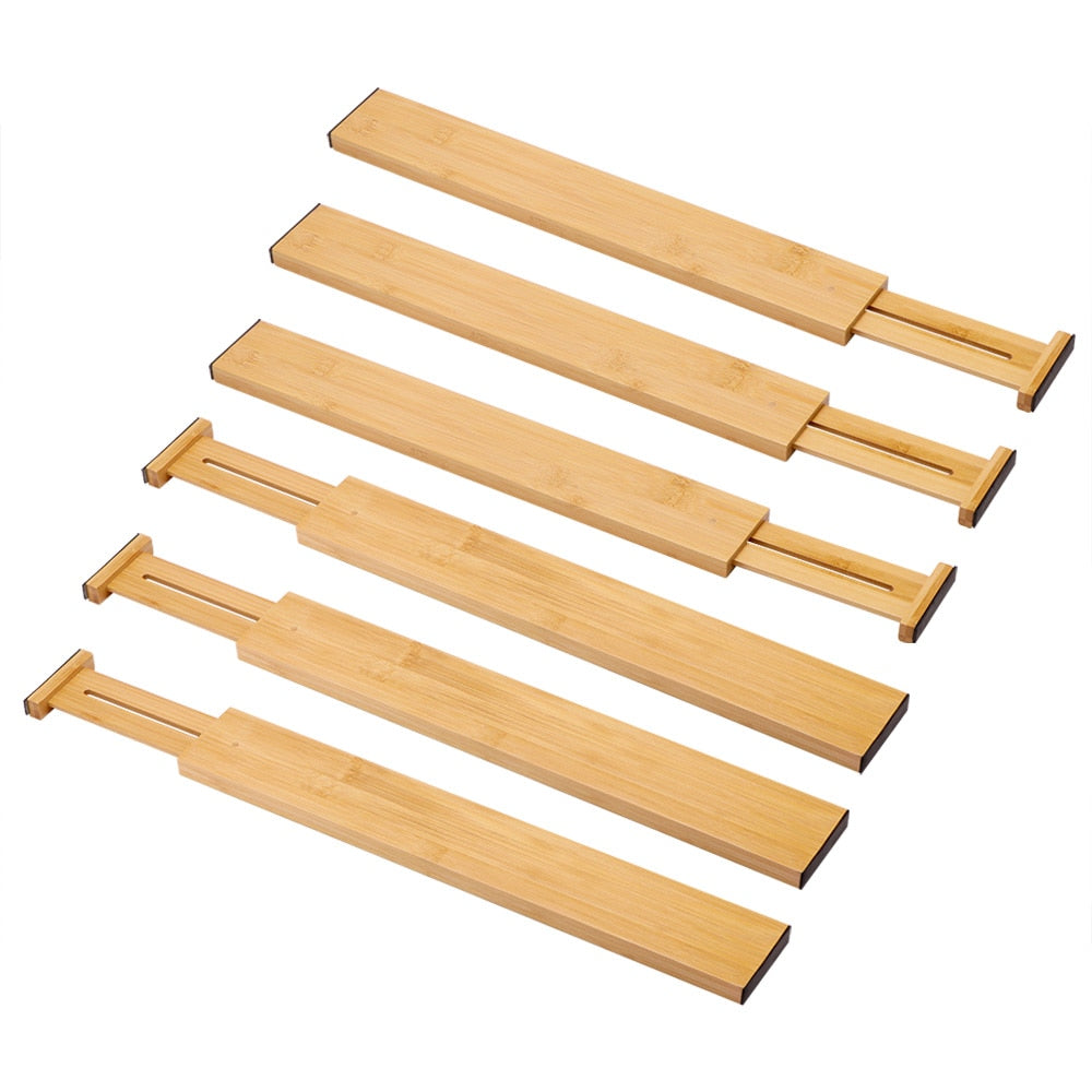 Adjustable Bamboo Drawer Divider