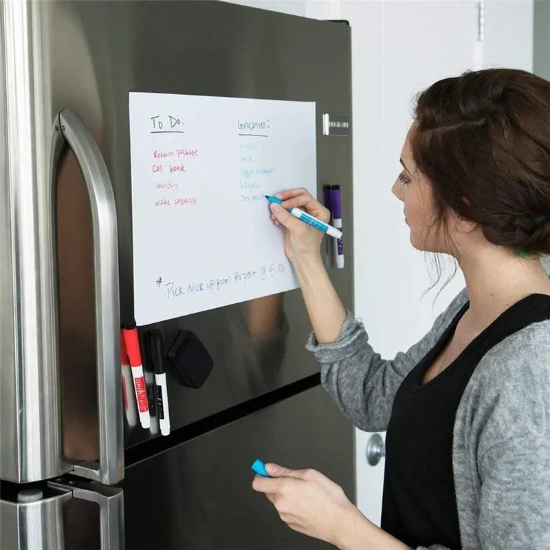 Rewritable Magnetic Soft Whiteboard