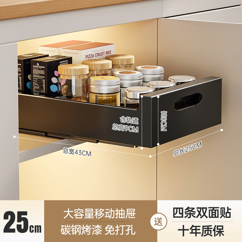 Sliding Kitchen Drawer Caddy