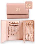Monogrammed Travel Jewelry Case