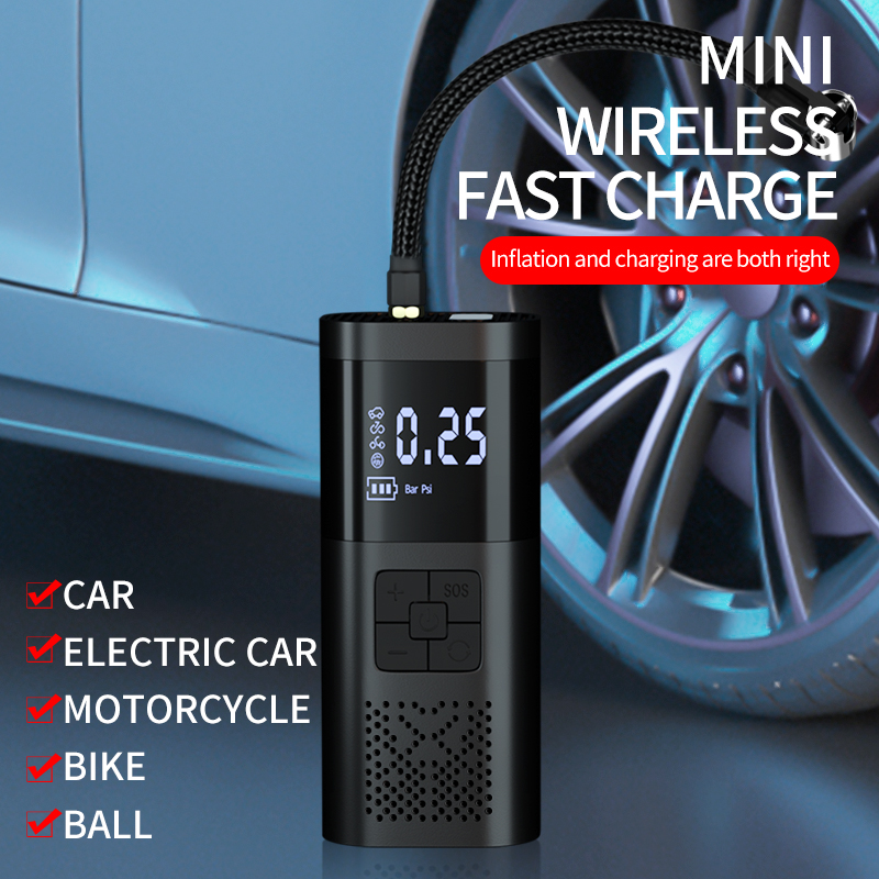 Wireless Tire Inflator for Cars