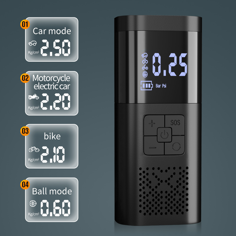 Wireless Tire Inflator for Cars