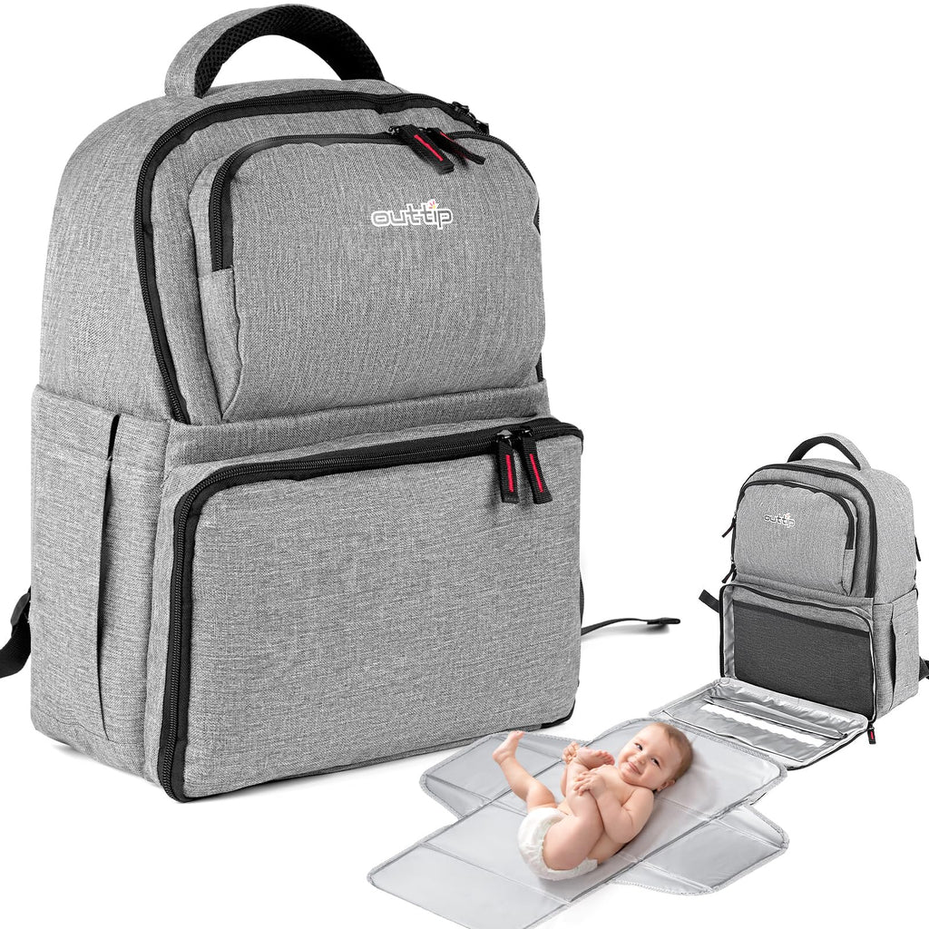 Diaper Bag Backpack with Changing Pad