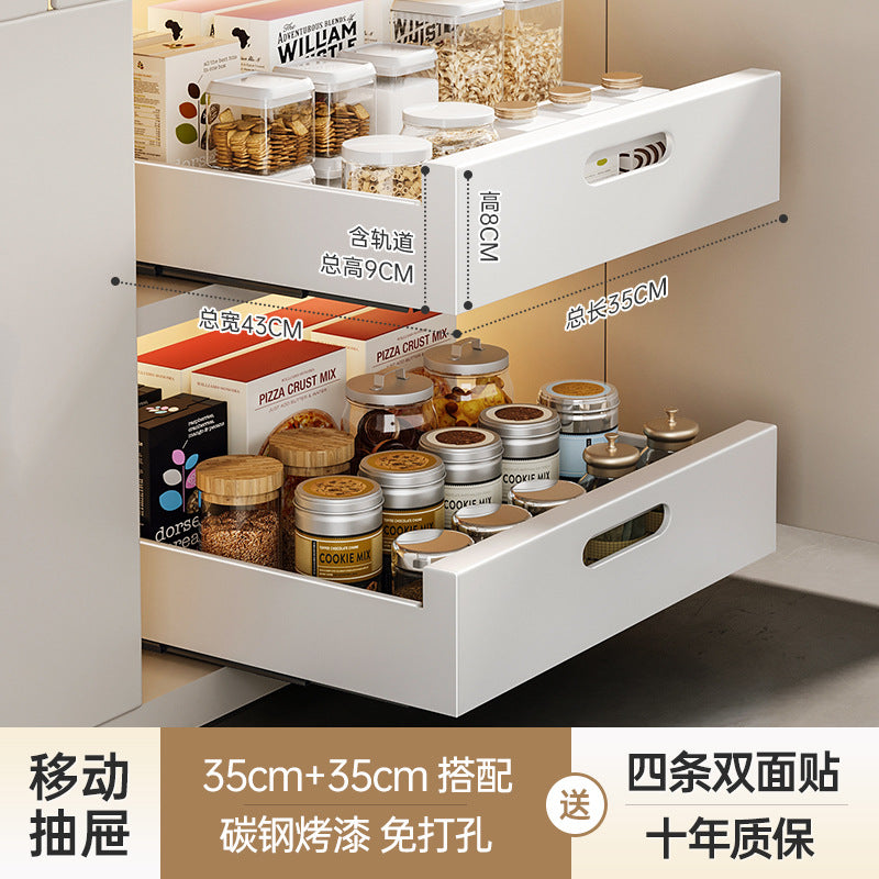 Sliding Kitchen Drawer Caddy