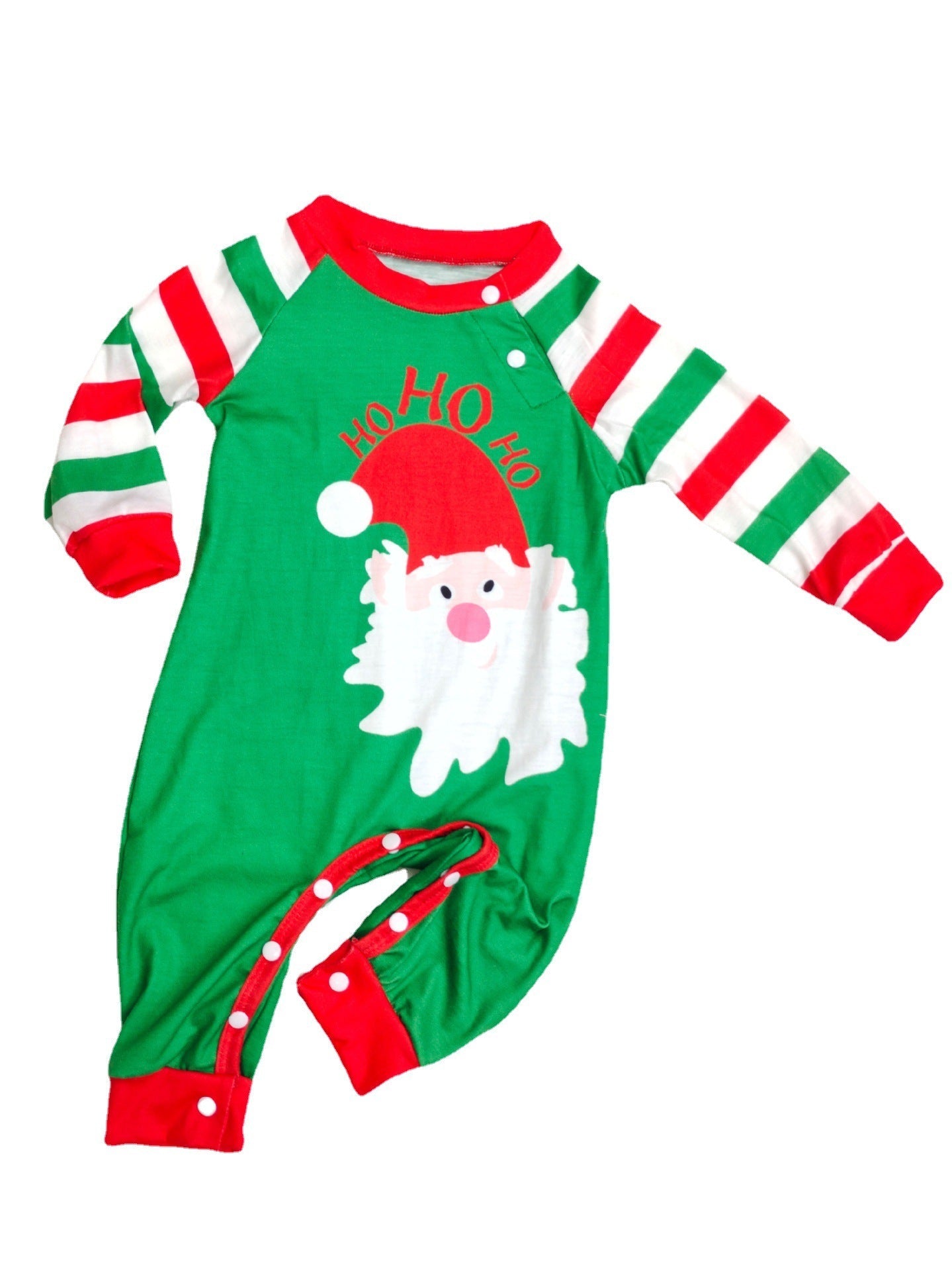 Family Christmas Pajamas — Red Stripe Matching Set