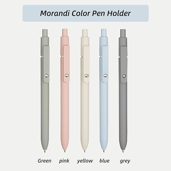 SmoothWrite Black Gel Pens — 5 Pack, 0.5mm