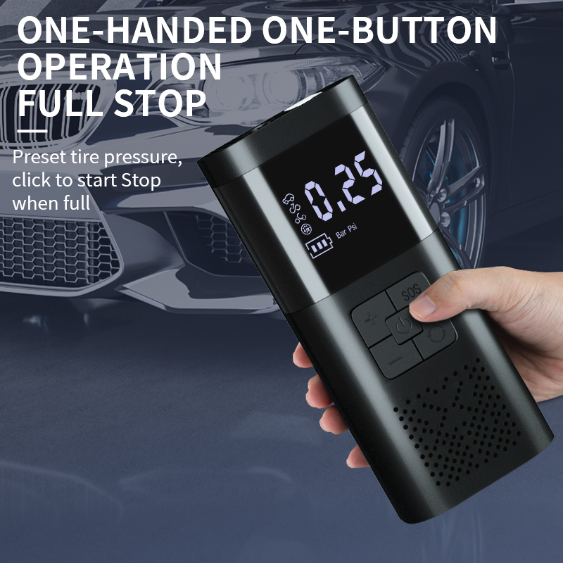 Wireless Tire Inflator for Cars