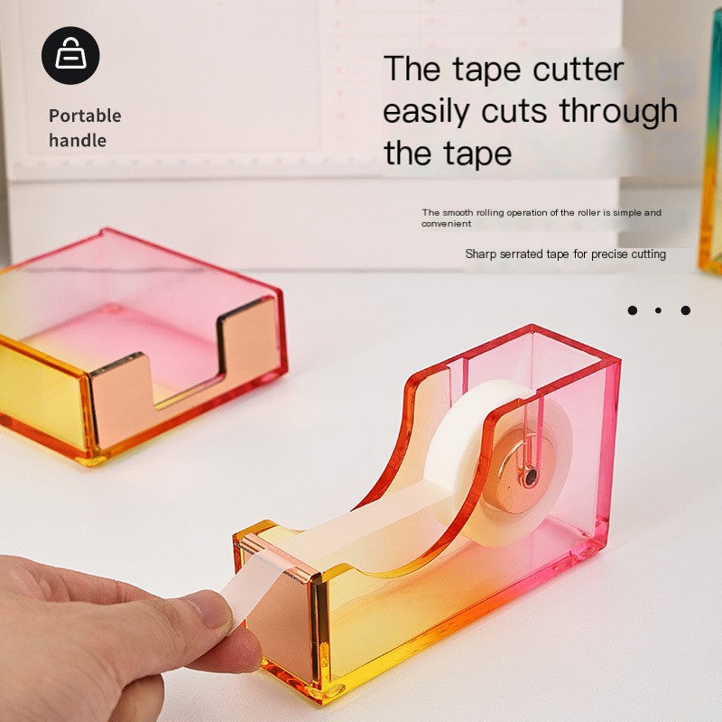 Colorful Acrylic Office Organizer Set