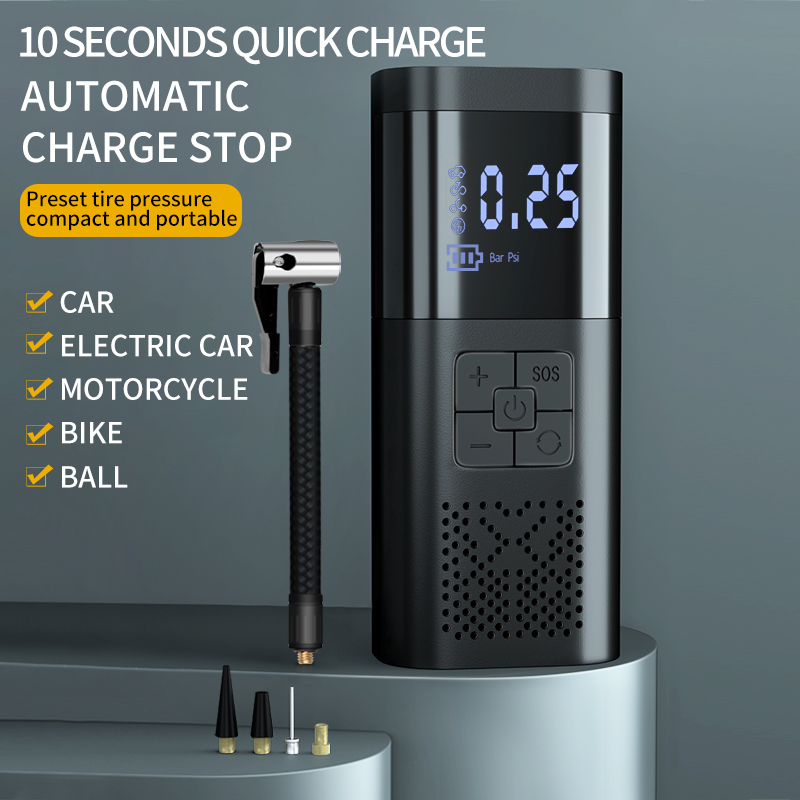 Wireless Tire Inflator for Cars