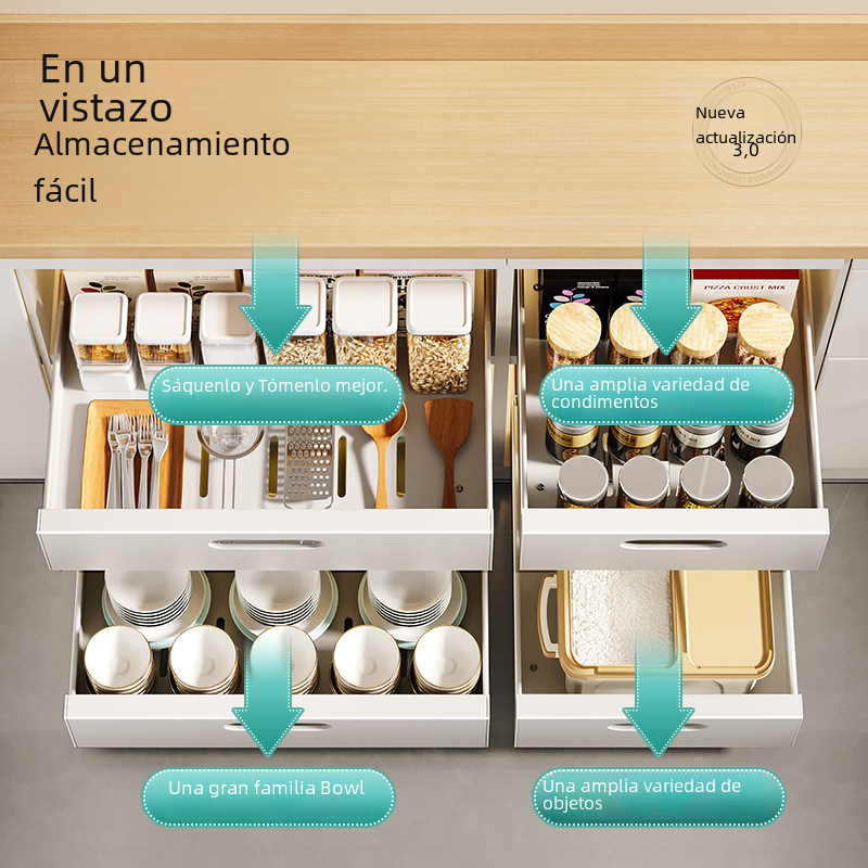 Sliding Kitchen Drawer Caddy