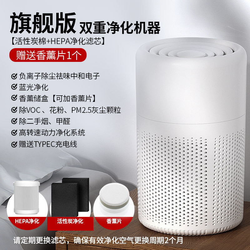 Desktop Air Purifier with Negative Ion Technology