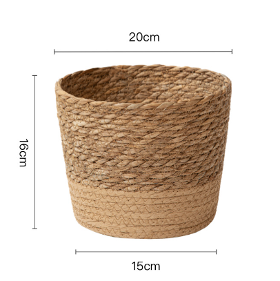 Vintage Handmade Wicker Flower Vase