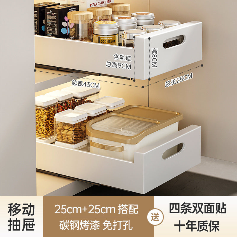 Sliding Kitchen Drawer Caddy