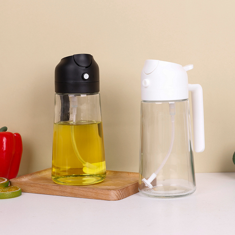 Dual Olive Oil Sprayer & Dispenser