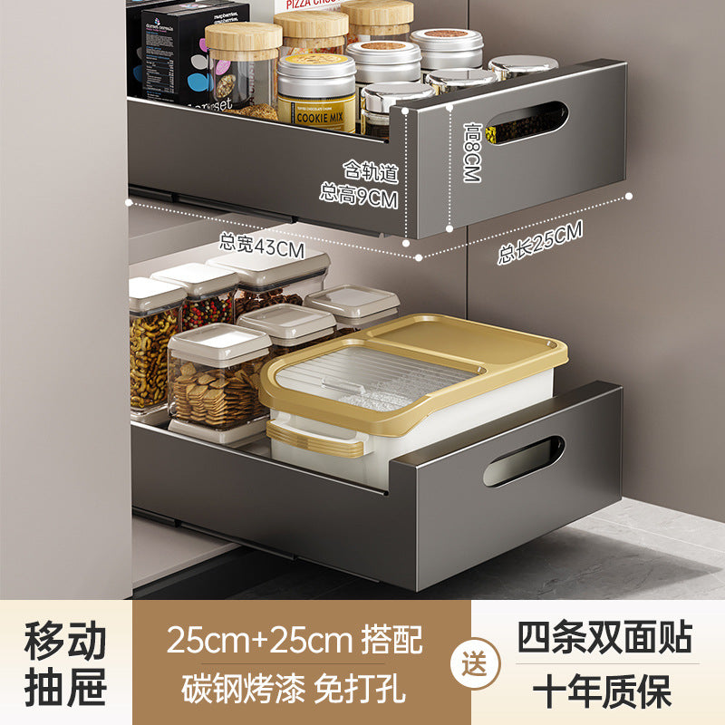 Sliding Kitchen Drawer Caddy