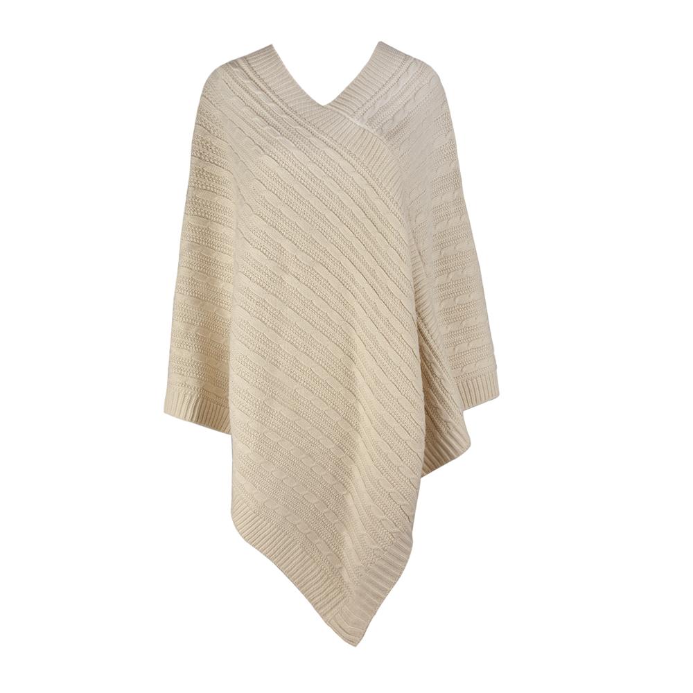 Soft Knitted Acrylic Shawl Wrap
