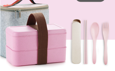 Microwave Lunch Box with Compartments