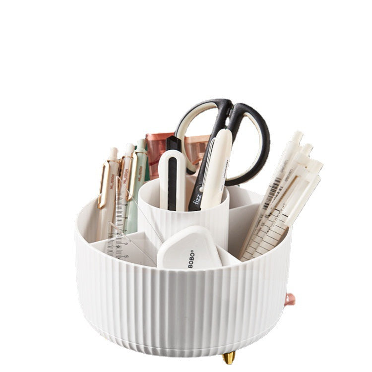 Rotating Luxury Desk Organizer — Large Capacity