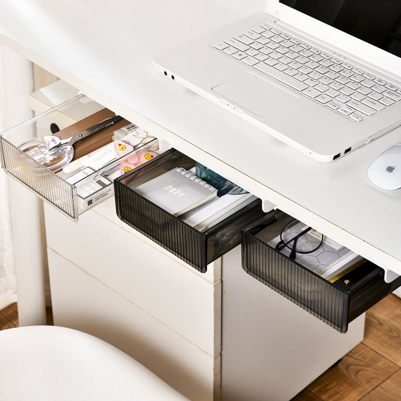 Under-Desk Drawer Storage Organizer