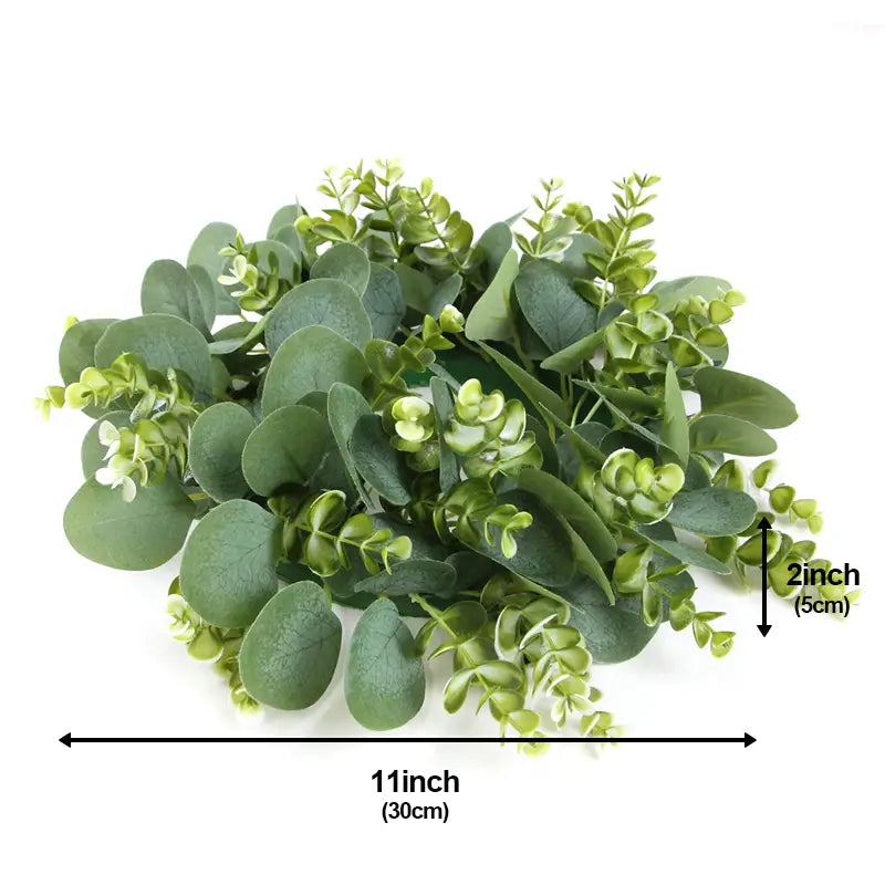 Artificial Eucalyptus Wreath — 30cm