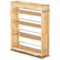 4-Tier Pull-Out Cabinet Spice Rack