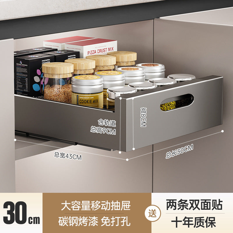 Sliding Kitchen Drawer Caddy