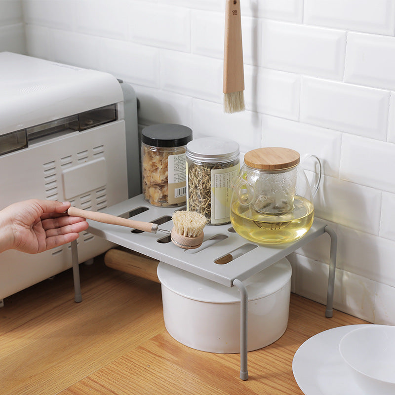 Adjustable Kitchen Cabinet Storage Rack