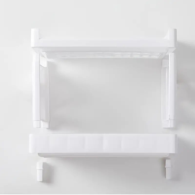 Sleek Dual-Layer Desk Organizer