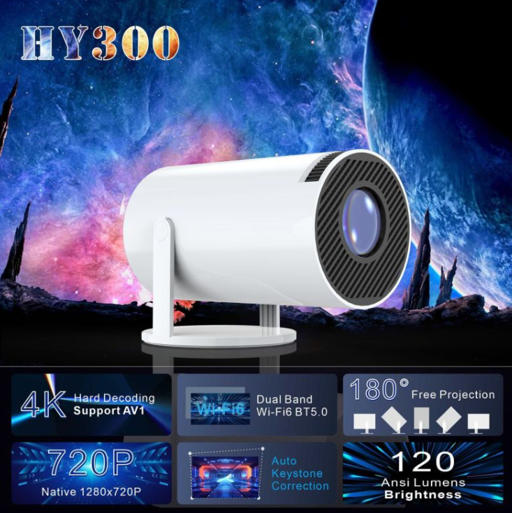Portable Mini Projector — 720p