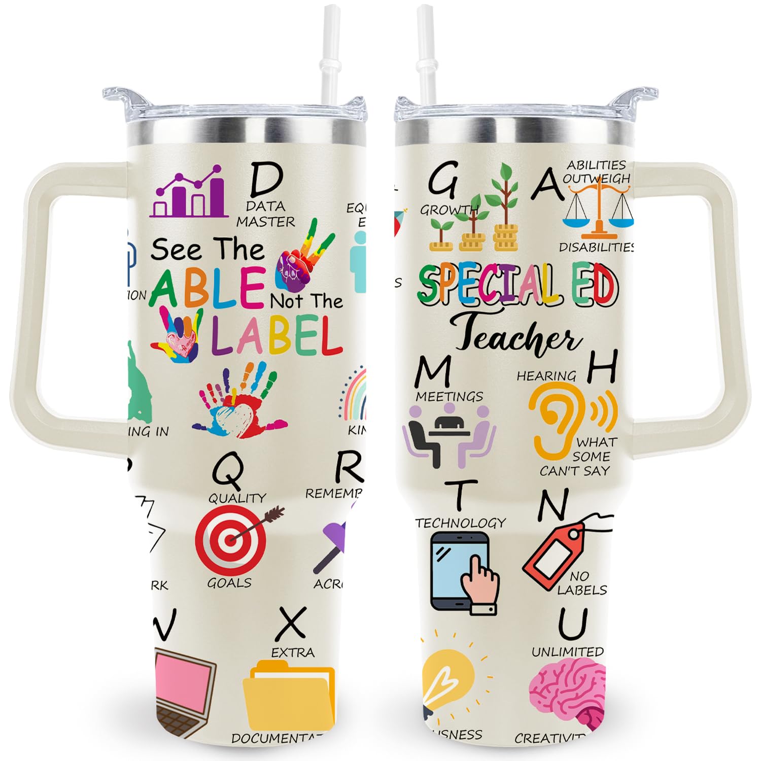 SPED Teacher Insulated Tumbler — 40 oz