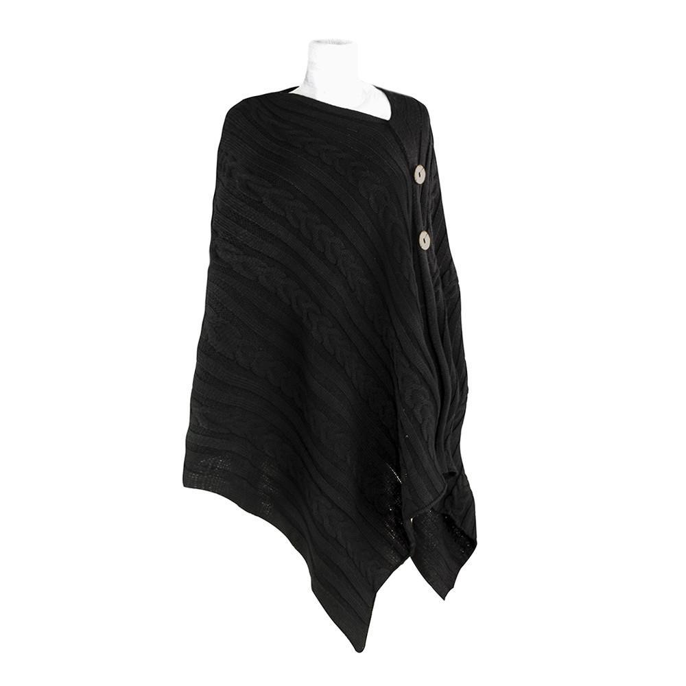 Soft Knitted Acrylic Shawl Wrap