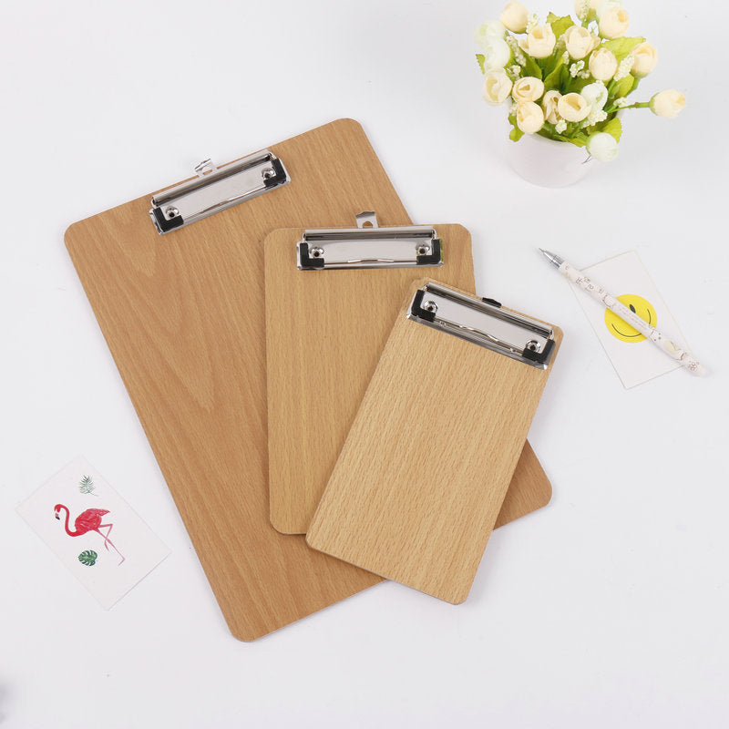 A4 Wooden Clipboard for Notes & Sketches