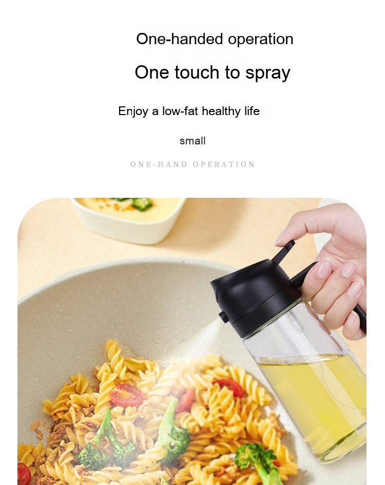 Dual Olive Oil Sprayer & Dispenser