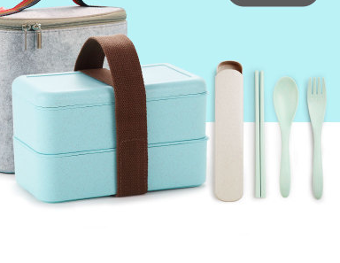 Microwave Lunch Box with Compartments