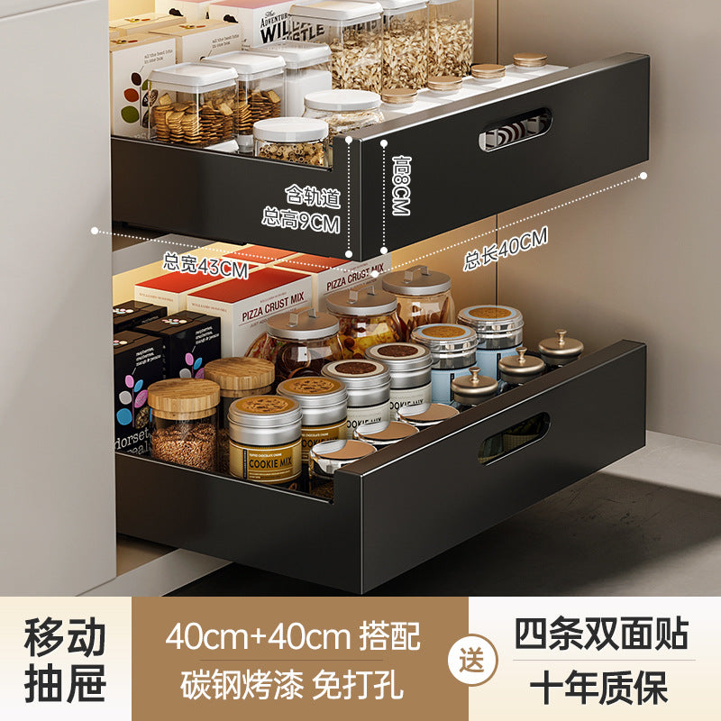 Sliding Kitchen Drawer Caddy