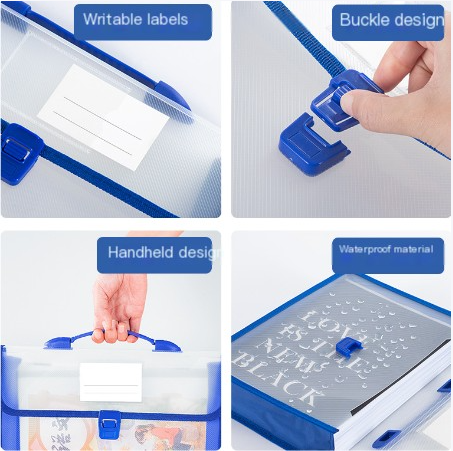 A4 Portable Document Carrier Bag