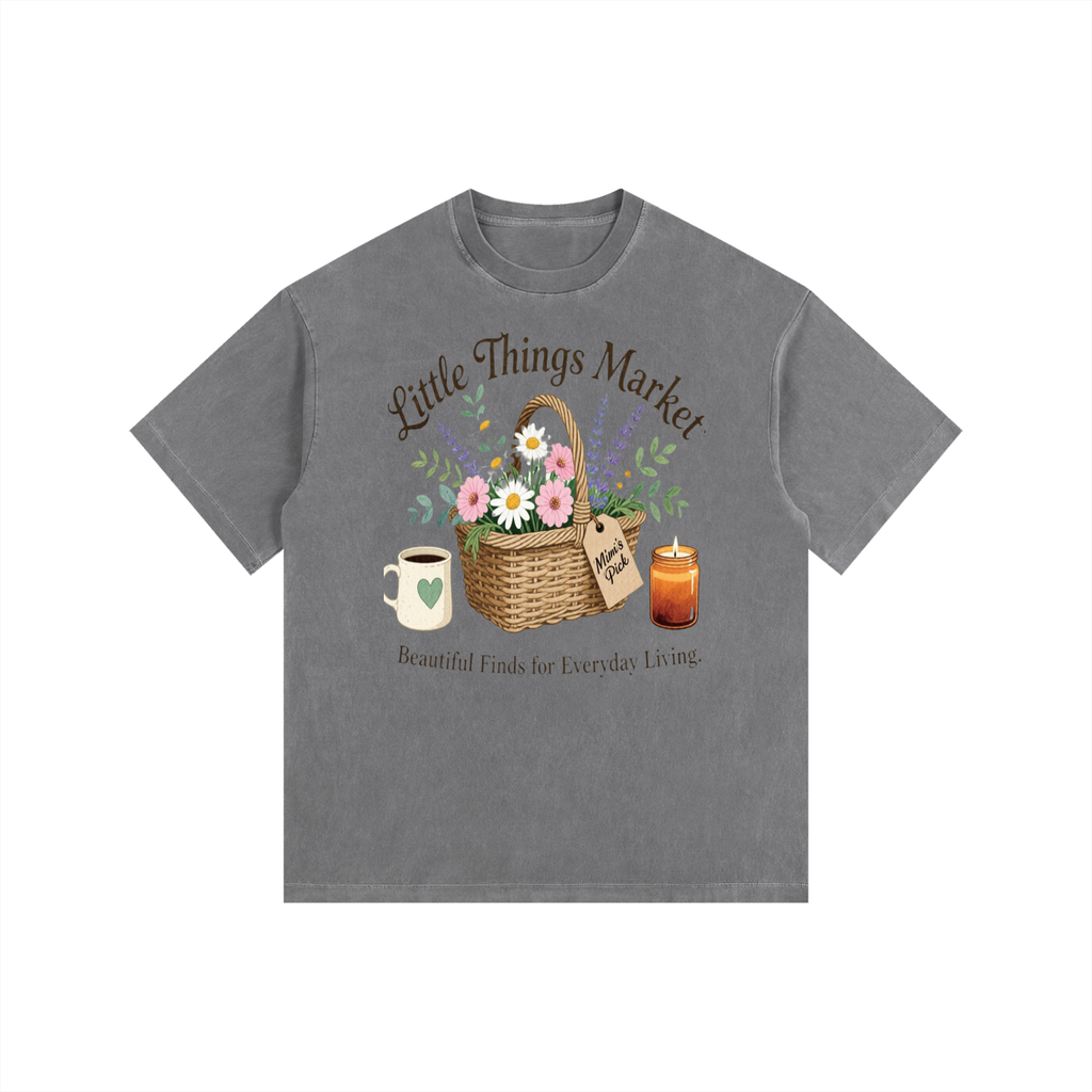LittleThingsMarket,LittleThingsMarketOriginals,BoutiqueTee,VintageWashedTee,OversizedTee,Cottagecore,FarmhouseStyle,CozyLiving,FloralTee,Wildflower,CoffeeLover,HomeDecorLover,FarmersMarket,GiftforHer,EverydayStyle,NeutralAesthetic,CottageStyle,SpringFashion,CozyOutfit,BoutiqueClothing
