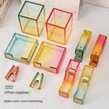 Colorful Acrylic Office Organizer Set
