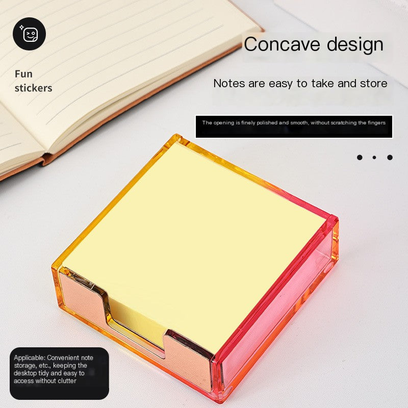 Colorful Acrylic Office Organizer Set