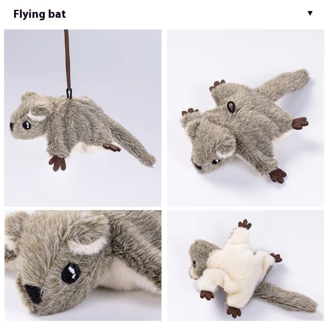 Flapping Bird Cat Toy — USB Rechargeable