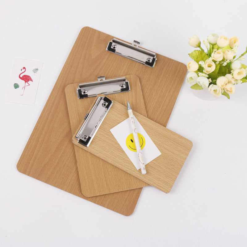 A4 Wooden Clipboard for Notes & Sketches