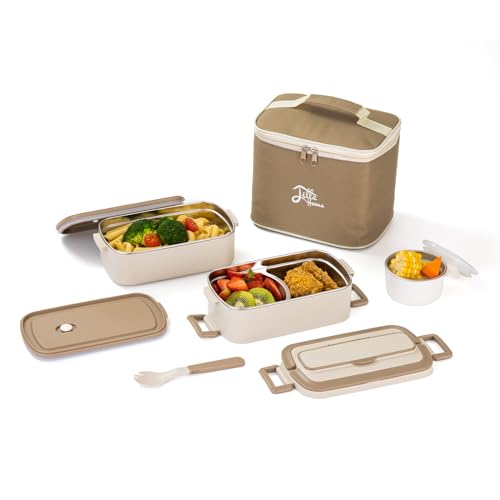 2-Tier Bento Lunch Box with Soup Bowl & Bag