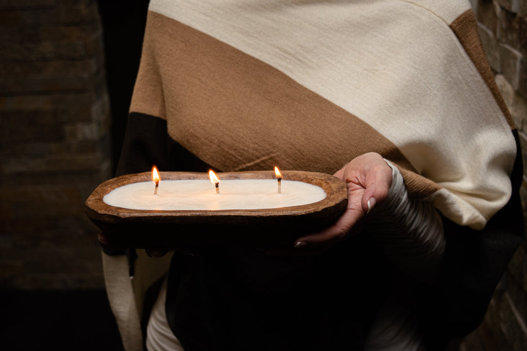 3-Wick Farmhouse Dough Bowl Candle