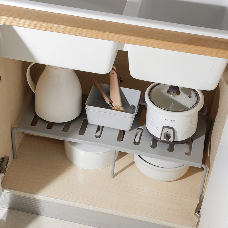 Adjustable Kitchen Cabinet Storage Rack
