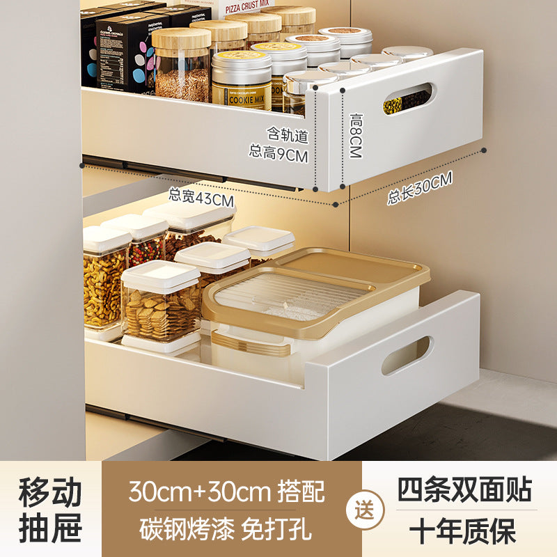 Sliding Kitchen Drawer Caddy