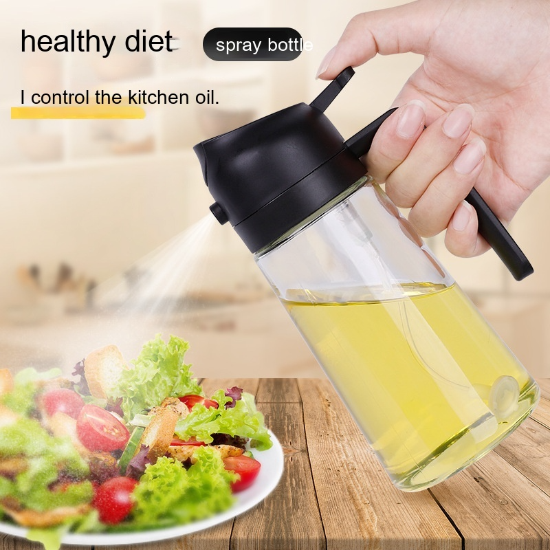 Dual Olive Oil Sprayer & Dispenser