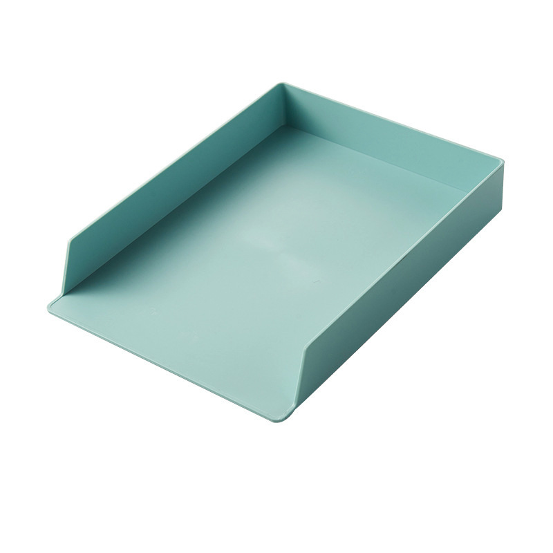 Modular Plastic Desk Organizer with File Storage