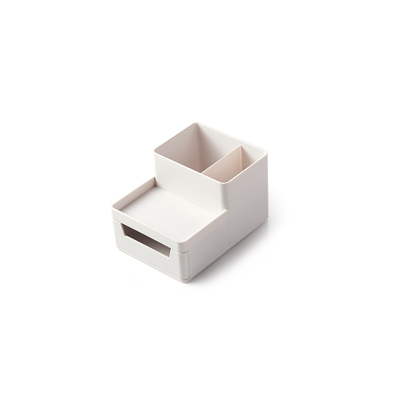 Modular Plastic Desk Organizer with File Storage