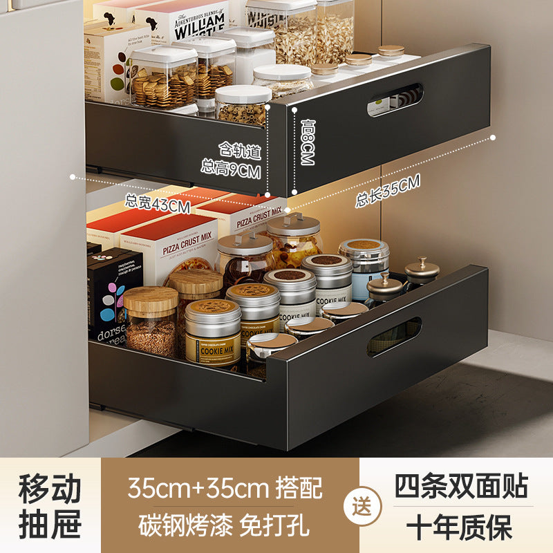 Sliding Kitchen Drawer Caddy